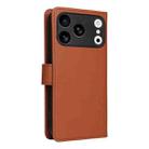 For iPhone 17 Pro BETOPNICE BN-005 2 in 1 Detachable Imitate Genuine Leather Phone Case(Brown) - 3