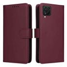 For Samsung Galaxy A12 4G / A12 5G BETOPNICE BN-005 2 in 1 Detachable Imitate Genuine Leather Phone Case(Wine Red) - 1