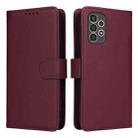 For Samsung Galaxy A13 4G BETOPNICE BN-005 2 in 1 Detachable Imitate Genuine Leather Phone Case(Wine Red) - 1