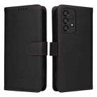 For Samsung Galaxy A33 5G BETOPNICE BN-005 2 in 1 Detachable Imitate Genuine Leather Phone Case(Black) - 1