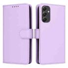 For Samsung Galaxy A34 5G BETOPNICE BN-005 2 in 1 Detachable Imitate Genuine Leather Phone Case(Light Purple) - 1