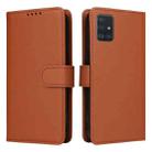 For Samsung Galaxy A51 4G BETOPNICE BN-005 2 in 1 Detachable Imitate Genuine Leather Phone Case(Brown) - 1