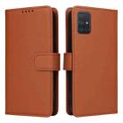For Samsung Galaxy A71 4G BETOPNICE BN-005 2 in 1 Detachable Imitate Genuine Leather Phone Case(Brown) - 1