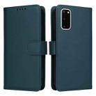 For Samsung Galaxy S20 BETOPNICE BN-005 2 in 1 Detachable Imitate Genuine Leather Phone Case(Blue) - 1