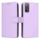 For Samsung Galaxy S20 FE BETOPNICE BN-005 2 in 1 Detachable Imitate Genuine Leather Phone Case(Light Purple) - 1