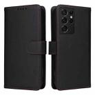 For Samsung Galaxy S21 Ultra BETOPNICE BN-005 2 in 1 Detachable Imitate Genuine Leather Phone Case(Black) - 1