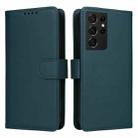 For Samsung Galaxy S21 Ultra BETOPNICE BN-005 2 in 1 Detachable Imitate Genuine Leather Phone Case(Blue) - 1