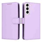 For Samsung Galaxy S22 BETOPNICE BN-005 2 in 1 Detachable Imitate Genuine Leather Phone Case(Light Purple) - 1