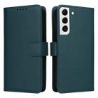 For Samsung Galaxy S22 BETOPNICE BN-005 2 in 1 Detachable Imitate Genuine Leather Phone Case(Blue) - 1