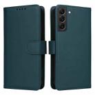 For Samsung Galaxy S22+ BETOPNICE BN-005 2 in 1 Detachable Imitate Genuine Leather Phone Case(Blue) - 1