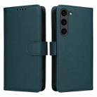 For Samsung Galaxy S23 BETOPNICE BN-005 2 in 1 Detachable Imitate Genuine Leather Phone Case(Blue) - 1