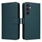 For Samsung Galaxy S23 FE 5G BETOPNICE BN-005 2 in 1 Detachable Imitate Genuine Leather Phone Case(Blue) - 1