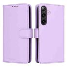 For Samsung Galaxy S24 5G BETOPNICE BN-005 2 in 1 Detachable Imitate Genuine Leather Phone Case(Light Purple) - 1