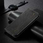 For Xiaomi Redmi 13 4G Global Denim Texture Casual Style Horizontal Flip Leather Case(Black) - 2