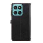 For Motorola Edge 60 Pro ESEBLE Star Series Lanyard Zipper Wallet RFID Leather Case(Black) - 3