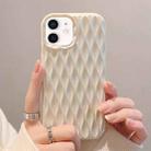 For iPhone 11 Water Ripple Texture TPU Phone Case(White) - 1