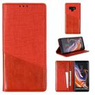 For Samsung Galaxy Note9 MUXMA MX109 Horizontal Flip Leather Case with Holder & Card Slot & Wallet(Red) - 1