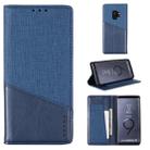 For Samsung Galaxy S9 MUXMA MX109 Horizontal Flip Leather Case with Holder & Card Slot & Wallet(Blue) - 1