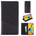 For Samsung Galaxy M30s MUXMA MX109 Horizontal Flip Leather Case with Holder & Card Slot & Wallet(Black) - 1