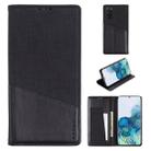 For Samsung Galaxy S20 MUXMA MX109 Horizontal Flip Leather Case with Holder & Card Slot & Wallet(Black) - 1