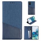 For Samsung Galaxy S20 MUXMA MX109 Horizontal Flip Leather Case with Holder & Card Slot & Wallet(Blue) - 1