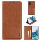 For Samsung Galaxy S20 MUXMA MX109 Horizontal Flip Leather Case with Holder & Card Slot & Wallet(Brown) - 1