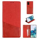 For Samsung Galaxy S20 Plus MUXMA MX109 Horizontal Flip Leather Case with Holder & Card Slot & Wallet(Red) - 1