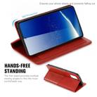 For Samsung Galaxy A91 MUXMA MX109 Horizontal Flip Leather Case with Holder & Card Slot & Wallet(Red) - 4