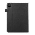 For iPad Pro 11 2024 Litchi Texture Leather Sucker Tablet Case(Black) - 3