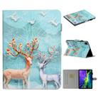 For iPad Pro 11 inch (2020) Colored Drawing Pattern Horizontal Flip PU Leather Tablet Case with Holder & Card Slot & Sleep / Wake-up Function(Sika Deer) - 1