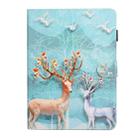 For iPad Pro 11 inch (2020) Colored Drawing Pattern Horizontal Flip PU Leather Tablet Case with Holder & Card Slot & Sleep / Wake-up Function(Sika Deer) - 2