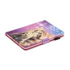 For iPad Mini 2019 & 4 & 3 & 2 & 1 Colored Drawing Pattern Horizontal Flip PU Leather Case with Holder & Card Slot & Sleep / Wake-up Function(Starry Cat) - 6