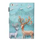 For iPad Mini 2019 & 4 & 3 & 2 & 1 Colored Drawing Pattern Horizontal Flip PU Leather Case with Holder & Card Slot & Sleep / Wake-up Function(Sika Deer) - 3