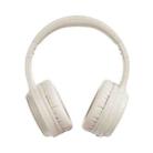 BT037 Sports Stereo Wireless Bluetooth ANC Noise Reduction Headphones(Beige) - 1