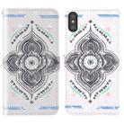 For iPhone X 3D Painting Colored Drawing Pattern Horizontal Flip TPU + PU Leather Case with Holder & Card Slots & Wallet & Lanyard(Spinning Top) - 1