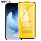 For OPPO Reno13 Global 25pcs 9D Full Glue Screen Tempered Glass Film - 1