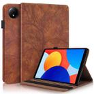 For Xiaomi Redmi Pad SE 8.7 4G Tree Life Series Embossed Leather Tablet Case(Brown) - 1