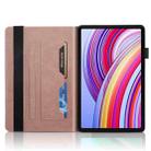 For Xiaomi Redmi Pad SE 11 2025 Tree Life Series Embossed Leather Tablet Case(Rose Gold) - 3