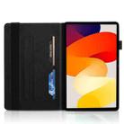 For Xiaomi Redmi K Pad Tree Life Series Embossed Leather Tablet Case(Black) - 3
