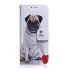 For Motorola Edge 50 Pro Coloured Drawing Flip Leather Phone Case(Pug) - 2