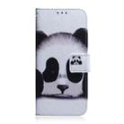 For Motorola Edge 2024 Coloured Drawing Flip Leather Phone Case(Panda) - 2