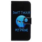 For Motorola Moto G 5G 2025 Coloured Drawing Flip Leather Phone Case(Anger) - 2