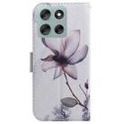 For Motorola Moto G56 5G / G66j 5G / G66y 5G Coloured Drawing Flip Leather Phone Case(Magnolia) - 3