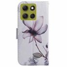 For Motorola Moto G86 5G Coloured Drawing Flip Leather Phone Case(Magnolia) - 3