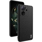 For Xiaomi Redmi K60 Ultra 5G IMAK LX-5 Series Shockproof PC + PU + TPU Protective Phone Case(Carbon Fiber Texture) - 1