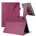 For Lenovo Tab M10 Plus 10.6 Gen3 Litchi Texture Leather Sucker Tablet Case(Purple) - 1