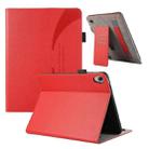 For Lenovo Tab M8 3rd Gen 8705 Litchi Texture Leather Sucker Tablet Case(Red) - 1