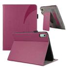 For Lenovo Pad Pro 11.5 2023 Litchi Texture Leather Sucker Tablet Case(Purple) - 1