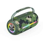 T&G X360 20W RGB Colorful Bluetooth Speaker Portable Outdoor 3D Stereo Speaker(Camouflage) - 1