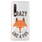 For Xiaomi Mi 10 5G Shockproof Painted TPU Protective Case(Fox) - 1